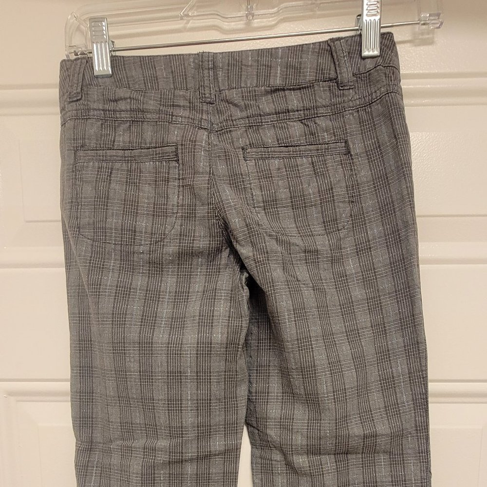 Justice Girls Slim Plaid Jeans